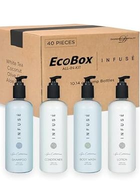 1-Shoppe Aquavera 40 Piece Ecobox All-In-Kit | White Tea