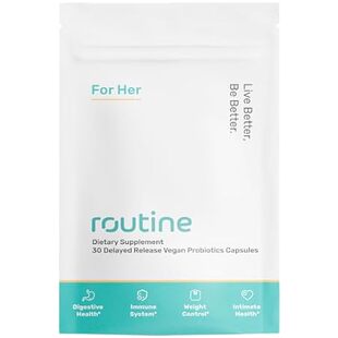 Routine Women's Daily Probiotics for Digestive and Femini