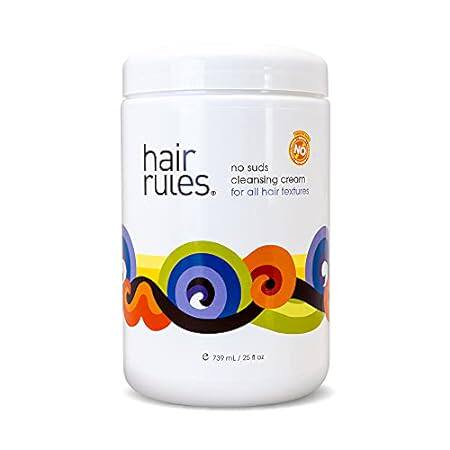 hair rules No Suds Cleansing Cream 25 oz