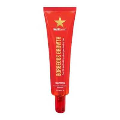 HAIRtamin Gorgeous Growth Travel Scalp Serum Natural Hair