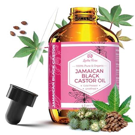 Leven Rose Jamaican Black Castor Seed Oil， Jamaican Black