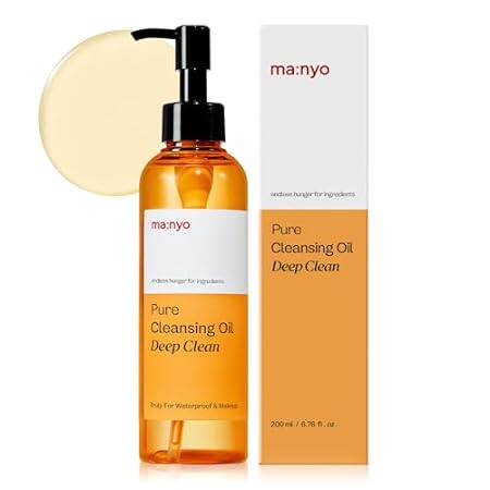 ma:nyo Pure Cleansing Oil Korean Facial Cleanser， Blackhe