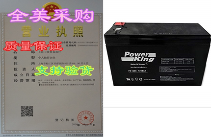 12V 7.2Ah SLA Rechargeable Battery for Security Systems/ Rep