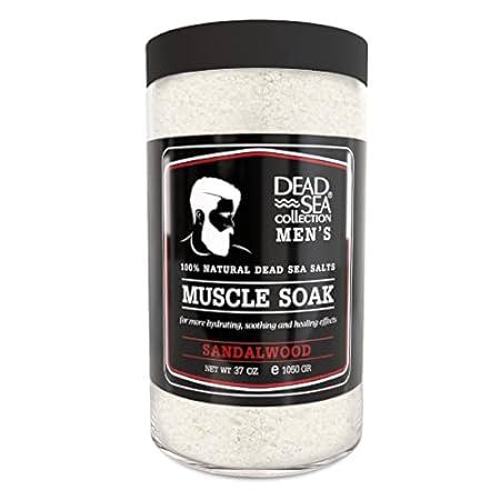 Dead Sea Collection Bath Salts for Men - Muscle Recovery
