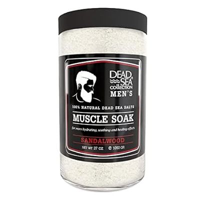 Dead Sea Collection Bath Salts for Men - Muscle Recovery