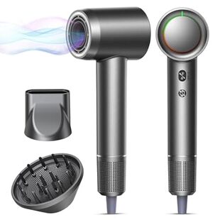 Hair Dryer， 160000 RPM Professional High-Speed Blow Dryer