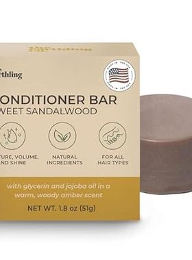 The Earthling Co. Conditioner Bar - Promote Hair Growth，