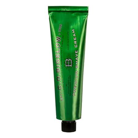 C.O. Bigelow Shaving Cream for Men， Premium Shave Cream，