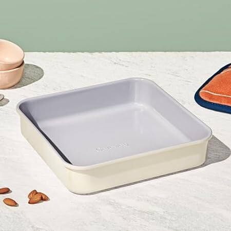 Caraway 9” Square Pan - Non-Stick Ceramic Coating - Free