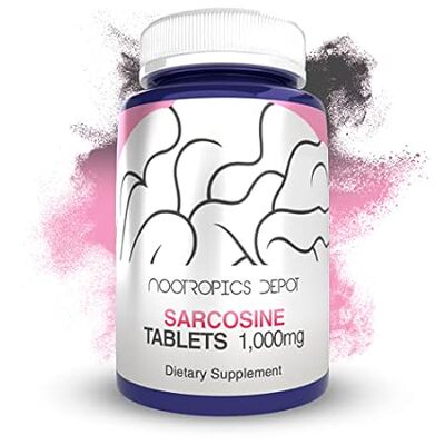 Nootropics Depot Sarcosine Tablets | Chewable | 1000mg |