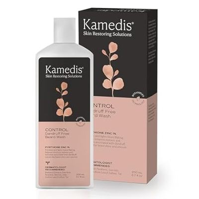 KAMEDIS OTC Beard Wash: Men’s Dandruff-Free， Flake-Free U