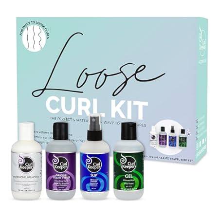 Curl Keeper Loose Curl Starter Kit for Wavy Hair - Travel