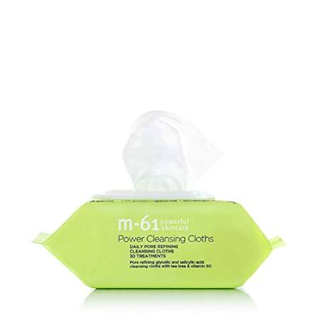 M-61 Power Cleansing Cloths - Daily pore refining glycoli