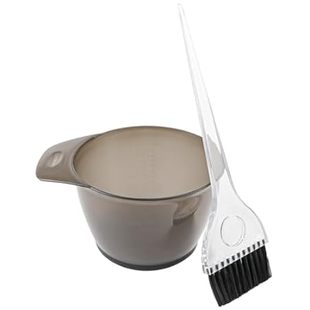 3 Pcs Hair Dye Coloring Set, Hair Dye Color Brush and Bow