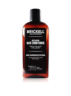 Brickell Men's Revitalizing Hair Conditioner for Men， Nat
