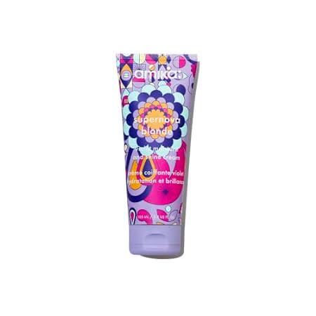 amika supernova violet moisture and shine cream， 100ml，3.
