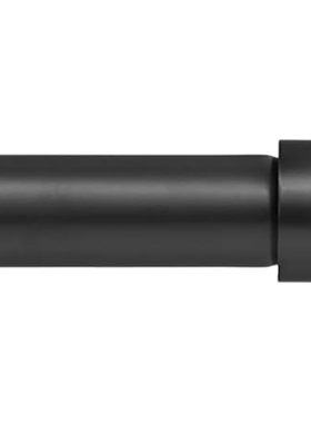 Ivilon Drapery Window Curtain Rod - End Cap Style Design