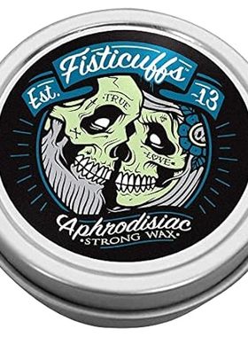 Grave Before Shave Fisticuffs Strong Hold Mustache Wax Le