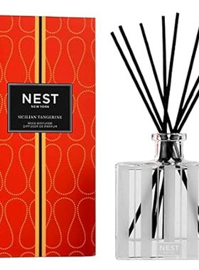 NEST Fragrances Reed Diffuser- Sicilian Tangerine ， 5.9 f