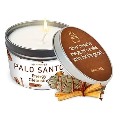 Magnificent 101 Palo Santo Smudge Candle for Home Energy