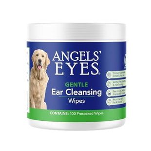 ANGELS' EYES Ear Cleansing Wipes for Dogs and Cats Remove