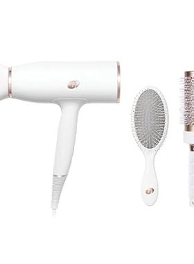 T3 AireLuxe Professional Ionic Hair Dryer and Brush Set，