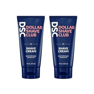 Dollar Shave Club， Shave Cream 2-Pack， Formulated with Al
