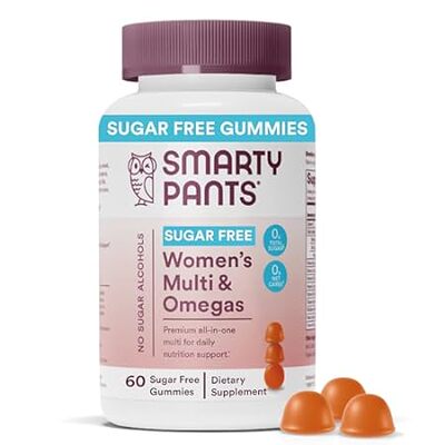 SmartyPants Women's Multivitamin Gummies， Sugar Free: Bio