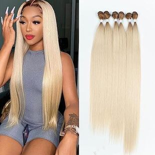 DéBUT Long Straight Hair 6 Bundles 26 28 30 Inches High T