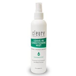 Cleure Fragrance Free Leave-In Conditioner for Dry， Frizz