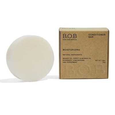 B.O.B BARS OVER BOTTLES Solid Conditioner Bar for Balance