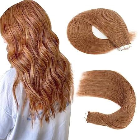 Sassina Semi-permanent Tape in Human Hair Extensions 20pc