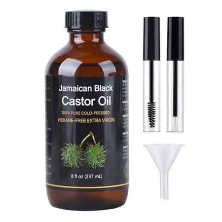 Jamaican Black Castor Oilfor Hair Growth and Castor Oil P