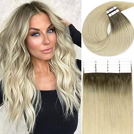 Lacerhair Natural Hair Remy Tape in Human Hair Extensions