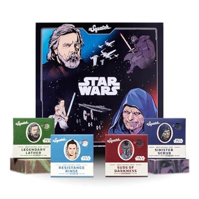Dr. Squatch Soap Star Wars Soap Episode II - 4 Bar Bundle