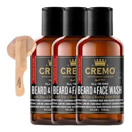 Beard and Face Wash， 4 FL OZ Best beard wash for men - De