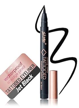 Skone Waterproof Liquid Eyeliner - Jet Black， Felt Tip Ap