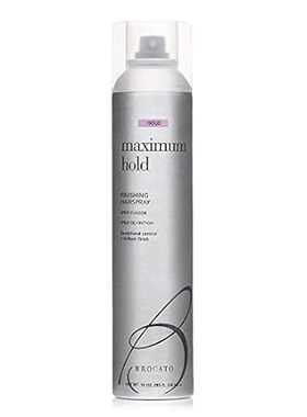 Brocato Maximum Hold Finishing Hairspray (55% VOC)， 10oz