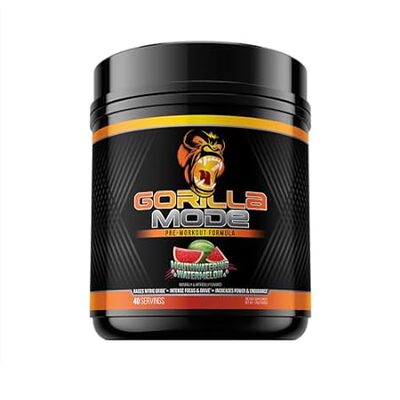 Gorilla Mode Pre Workout - Massive Pumps · Laser Focus ·