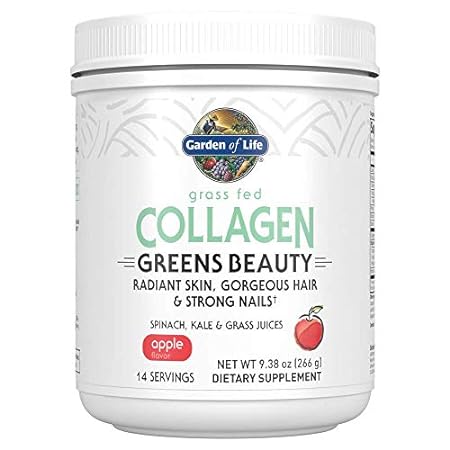 Garden of Life Grass Fed Collagen Greens Beauty Powder -