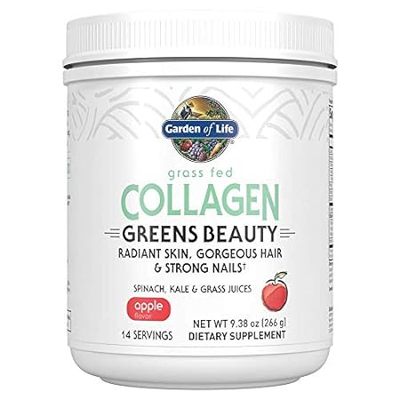 Garden of Life Grass Fed Collagen Greens Beauty Powder -