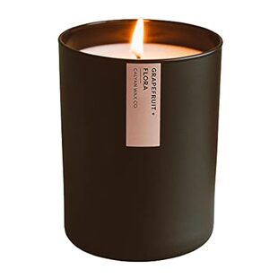 Calyan Wax Soy Wax Candle， Grapefruit + Flora Scented Can