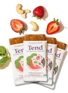 Daily Best Prenatal Vitamin Bar， Made with Organic Ingred