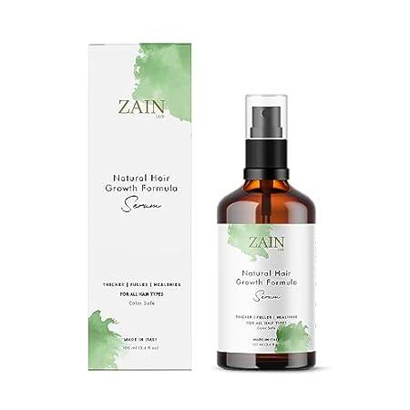 Natural Hair growth serum with Snail Mucin， Rosmary， Niac