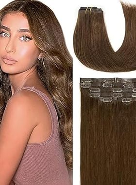 Loxxy Seamless Clip in Hair Extensions Remy Human Hair Ch