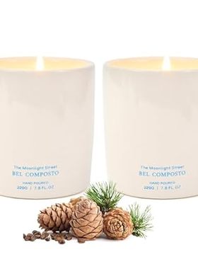 Pine Scented Aromatherapy Best Smelling Candle， Soy Wax 7