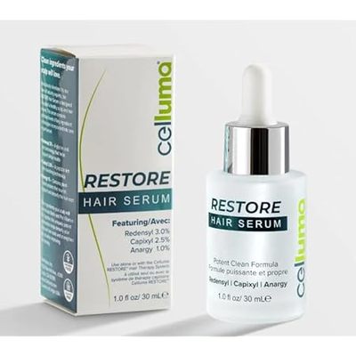 Celluma Restore Hair Serum | Optimized with Redensyl (3%)