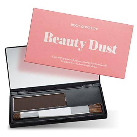 Dark Brown Root Touch Up: 100% Clean， All-Natural， Talc-f