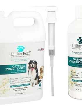 Lillian Ruff Calming Oatmeal Pet Conditioner for Dry Skin