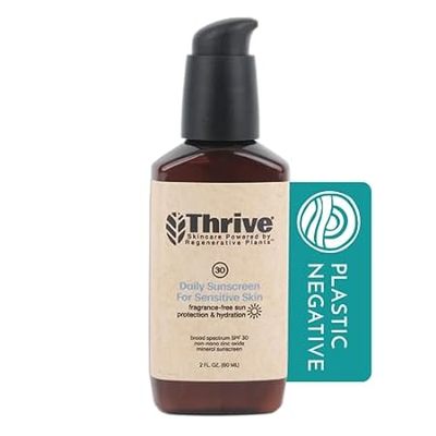 Thrive Natural Care Mineral Face Sunscreen for Sensitive